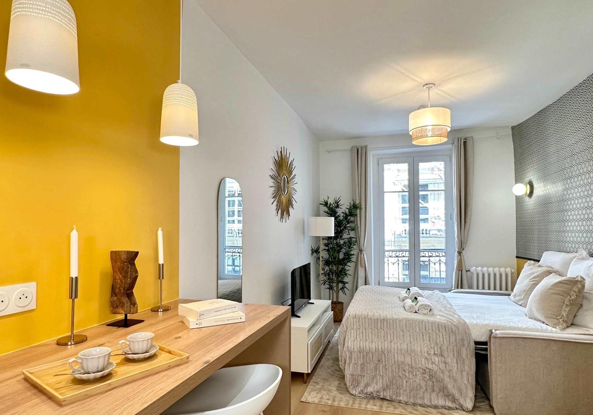 Welcoming Studio Near Opera Paris Dış mekan fotoğraf